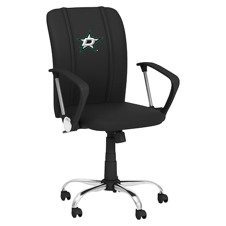 Dreamseat Curve Task Chair with Dallas Stars Logo XZOCCURVE-PSNHL40091